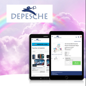 Depesche Markenshop mit silver.eShop und ERP-Integration Case Study