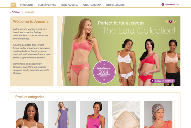 Amoena Corporate Site