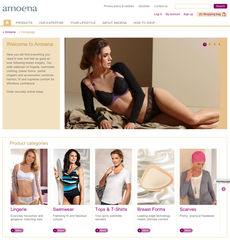 Amoena Homepage