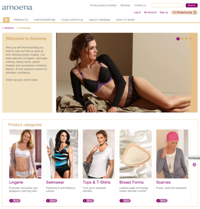 Amoena Homepage