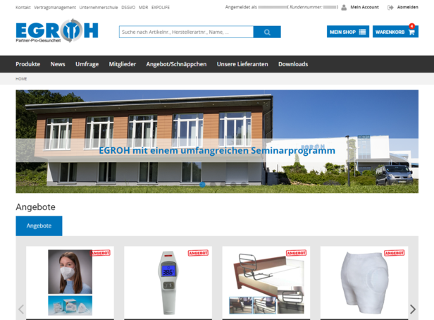 EGROH homepage
