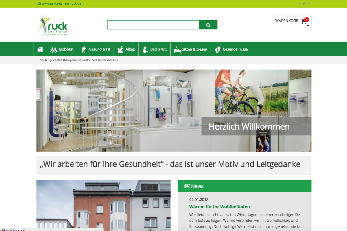 Ruck Sanitätshaus Ortheg Multishop